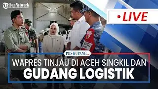 🔴LIVE: Wapres Tinjau Dampak Bencana di Aceh Singkil & Gudang Logistik di Lanud TNI AU Soewondo Medan
