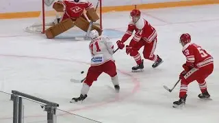 Grebenshchikov beats Hudacek 5-hole