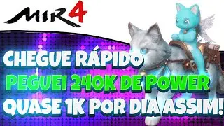 MIR4 - CHEGUEI EM 240K DE POWER F&Aacute;CIL COM ESSES UPGRADES! fA&Ccedil;A aGORA!