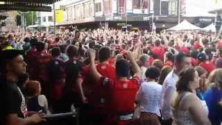 Red & Black Bloc March 2016 : Derby Game : Western Sydney Wanderers : High Def Full