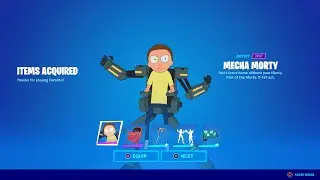 HOW TO GET NEW MECHA MORTY BUNDLE FREE IN FORTNITE!