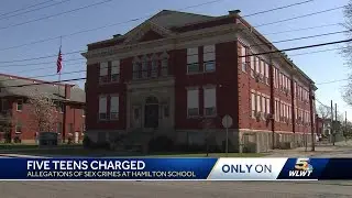 Five teens charged following allegations of sex crimes at Hamilton school