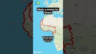 Ghana Empire #countries #entertainment #geography #map #mapping #viral #fypシ #africa #ghana
