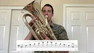 Lip Slurs for Euphonium