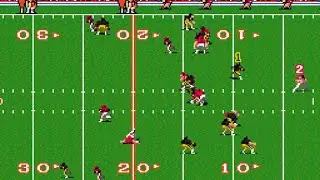 Pittsburgh Steelers vs. Kansas City Chiefs | Tecmo Super Bowl (Sega Genesis)