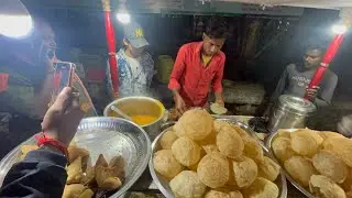 Very tasty Chaat is being sold at Jamui Chowk for just ₹25 । street food bihar