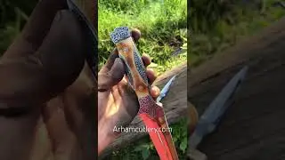 Handmade Dagger Knife #knife #handmade #arhamcutlery Shop Link in Bio !!!