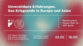 Unvereinbare Erfahrungen. Das Kriegsende in Europa und Asien