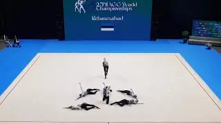 REBASESABAD EST IFAGG World Championships 2025 #эстетическаягимнастика #aestheticgroupgymnastics 