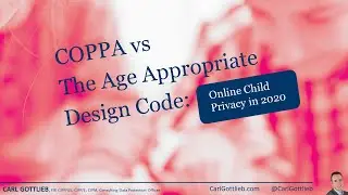COPPA vs The Age Appropriate Design Code