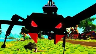 FOUR LEGGED WALKER MECH Scrap Mechanic Survival