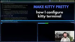 Beautiful Kitty terminal config, from scratch