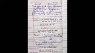 Class 9th science Chapter 8 motion NOTES ( part 2 )