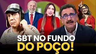 SBT CHEGA AO FUNDO DO POÇO - PERDEU MAIS DA METADE DO PÚBLICO!