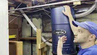 Installation Review Part 3 of CanaVac XLS990 Signature Series Central Vacuum Cleaner - Bypass Motor