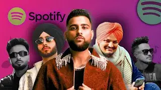 Top Punjabi Artist on Spotify 2025 &bull; Karan Aujla &bull; Shubh &bull; SidhuMoosewala &bull; Navaan Sandhu &bull; Cheema Y