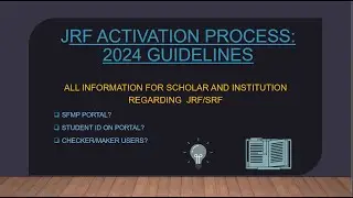 JRF ACTIVATION PROCESS 07|| SFMP portal management and reports. || Maker/Checker user guide