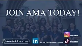 Texas State AMA 2025 Recruitment Video