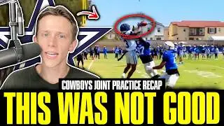 The Dallas Cowboys Joint Practice Created A LOT of Questions... im worried