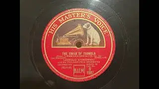 1931 LEOPOLD STOKOWSKI and THE PHILADELPHIA ORCHESTRA - The Swan Of Tuonela HMV 12