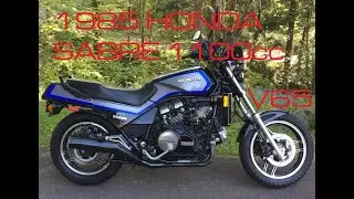 1985 Honda V65 Sabre 1100cc test drive