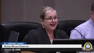 St. Tammany Parish Agenda Review Committee : January 28, 2026