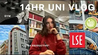 14-ЧАСОВОЙ УЧЕБНЫЙ ВИДЕОБЛОГ В LSE | Ультрапродуктивный университетский видеоблог в 6 утра: лекци...