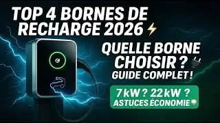 Les Meilleures Bornes de Recharge &agrave; Installer en 2026