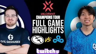 TWITCH CHAT REACTS TO C9 vs EG! - FULL GAME HIGHLIGHTS | VCT Americas 2025