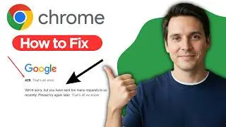 How to Fix Google Chrome 429 Too Many Requests Error (2026 Full Guide)
