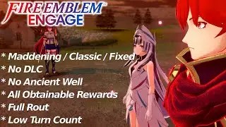 Fire Emblem Engage: F2P Maddening Full Rout LTC Playthrough - Chapter 17