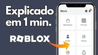 Como falar com amigos no Roblox Mobile, ativar o chat. Tutorial