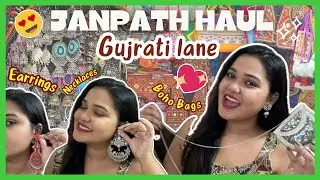 Latest JANPATH MARKET Haul 2024 💯🌸 \ Bags + Jewellery and Much Moreee