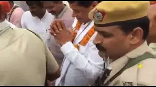 MP RajKumar Saini's  overwhelming welcome by Supporters