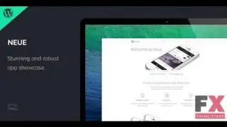Preview Neue - WordPress App Landing Theme TForest