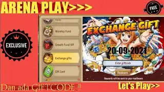 EPIC TREASURE, NEW WEEKLY GIFTCODE 20-09-2021,CODE, GRATISAN,F2P.