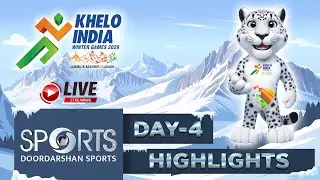 HIGHLIGHTS - Day 4 | Khelo India Winter Games 2026, Leh | Doordarshan Sports