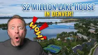 Inside a Stunning Lakefront Home in Denver's BEST Neighborhoods (Full Tour!)
