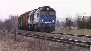 ST44-2055 i ST44-2026 z mieszanym