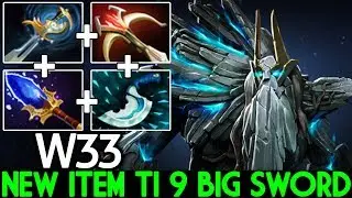 W33 [Tiny] BIG SWORD New Immortal Ti 9 Allstar Ranked 7.22 Dota 2