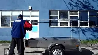 Montare prelata remorca 750 kg / Mounting Canvas 750 kg trailer