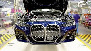 2021 BMW 4 Series Production BMW M440i xDrive Coupe | German Car Factory