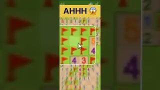 Guess 8 or 9!!! Google Minesweeper #minesweeper #gaming