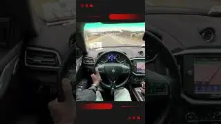 2014 Maserati Ghibli S Q4 POV Acceleration Test #nbcr