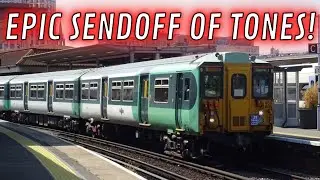 The Metro Marauder at London Victoria | Class 455 Farewell Tour
