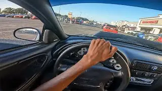 MUSTANGS TAKEOVER THE STREETS!! My 650HP CAMMED & PROCHARGED 1999 Mustang GT goes out to PLAY!!