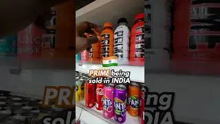 PRIME Hydration in India 🇮🇳 @loganpaulvlogs @ksiofficialmusic #shorts