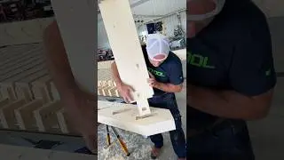Test fitting each tread before moving on to final assembly and glue up