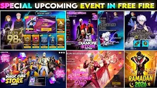 Next Special 🔥 All New Update 🤯  Upcoming Events | free fire ff new event update today free fire