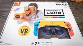 Nintendo Labo Toy-Con 04 VR Kit Assembly Timelapse
